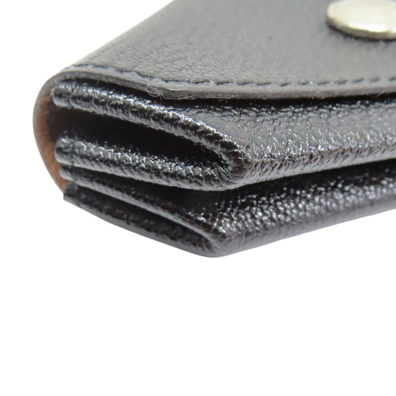 黑色 Chevre皮革 Le 24 硬幣盒 零錢包 Y刻【HERMES 愛馬仕】 043103CK-9