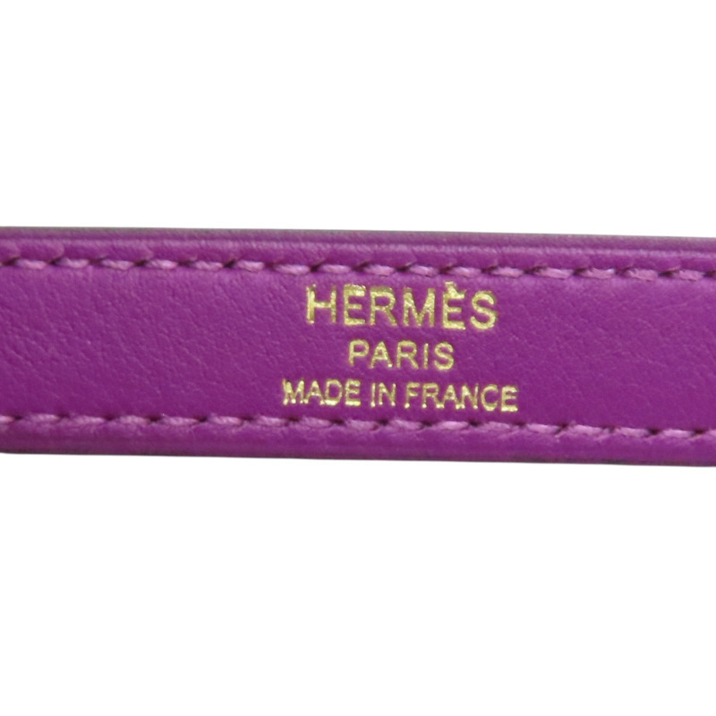 海葵紫色 Swift Togo牛皮 24/24 29 两用包 D刻 金扣【HERMES 愛馬仕】 H075240CC-9