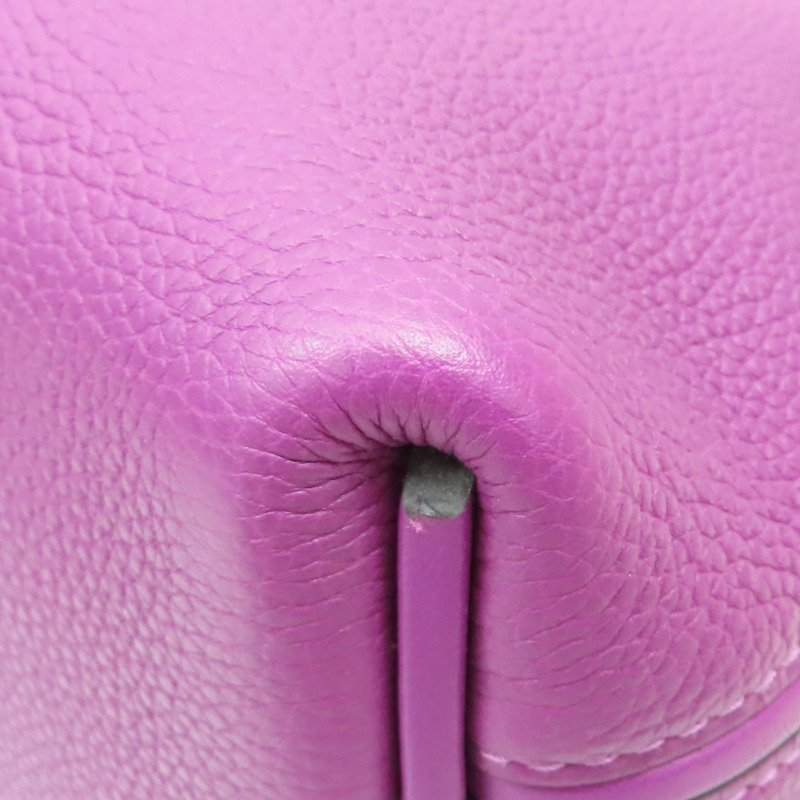 海葵紫色 Swift Togo牛皮 24/24 29 两用包 D刻 金扣【HERMES 愛馬仕】 H075240CC-13