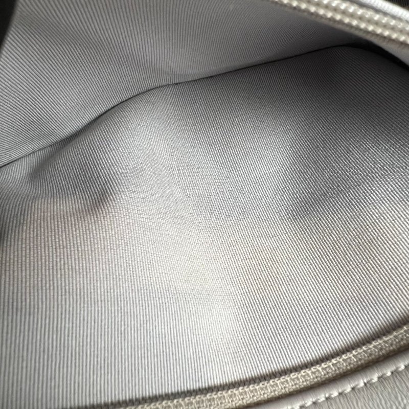 CHANEL CF灰珍珠季節款側肩包 AS2563/晶片款-6