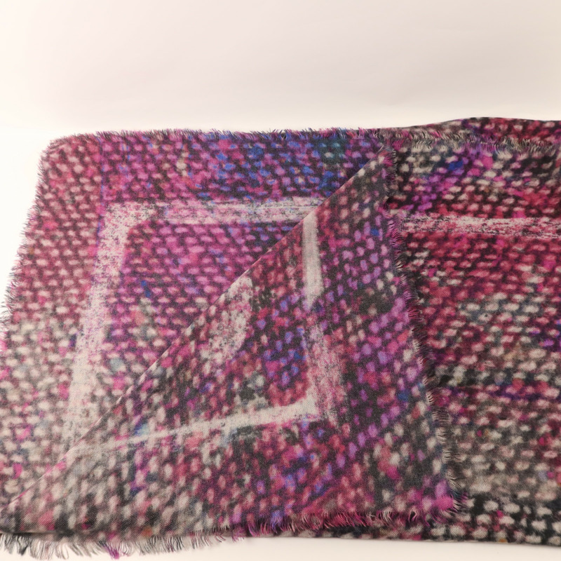 CHANEL 羊絨Scarf圍巾-8