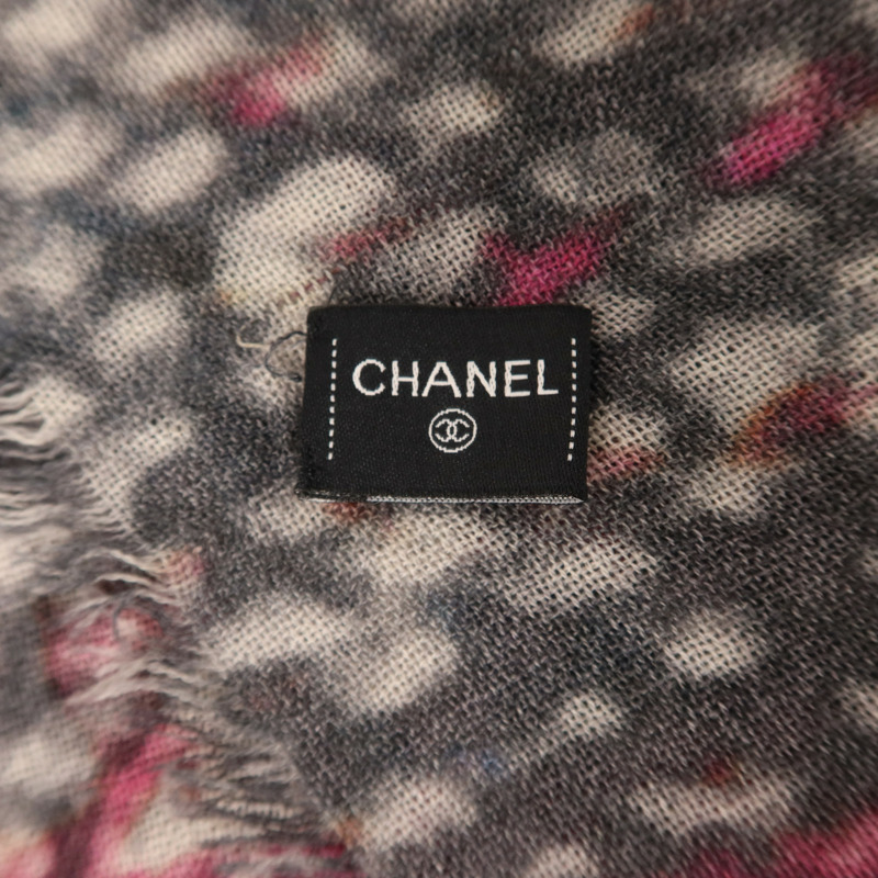 CHANEL 羊絨Scarf圍巾-9