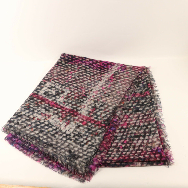 CHANEL 羊絨Scarf圍巾-11