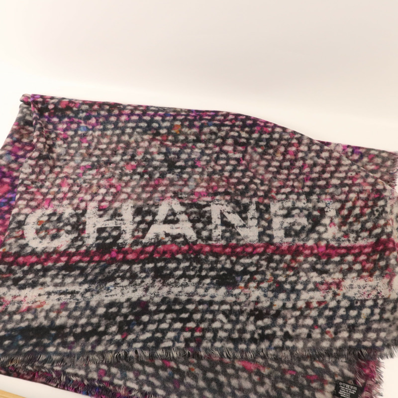 CHANEL 羊絨Scarf圍巾-12