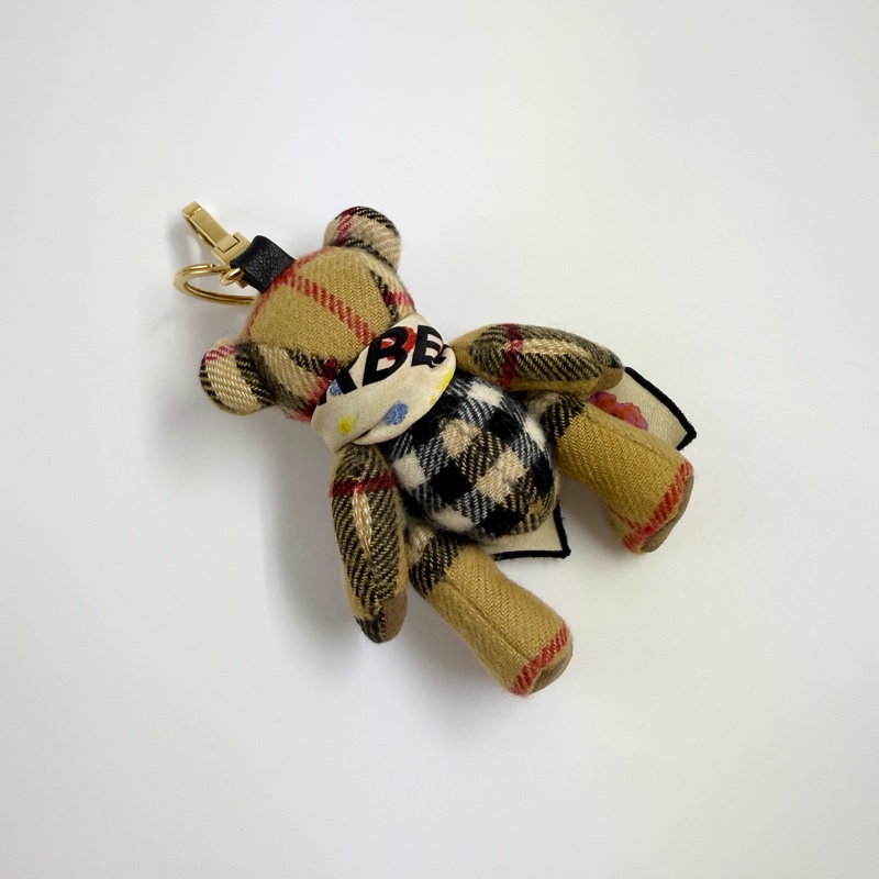 BURBERRY泰迪熊吊飾-1