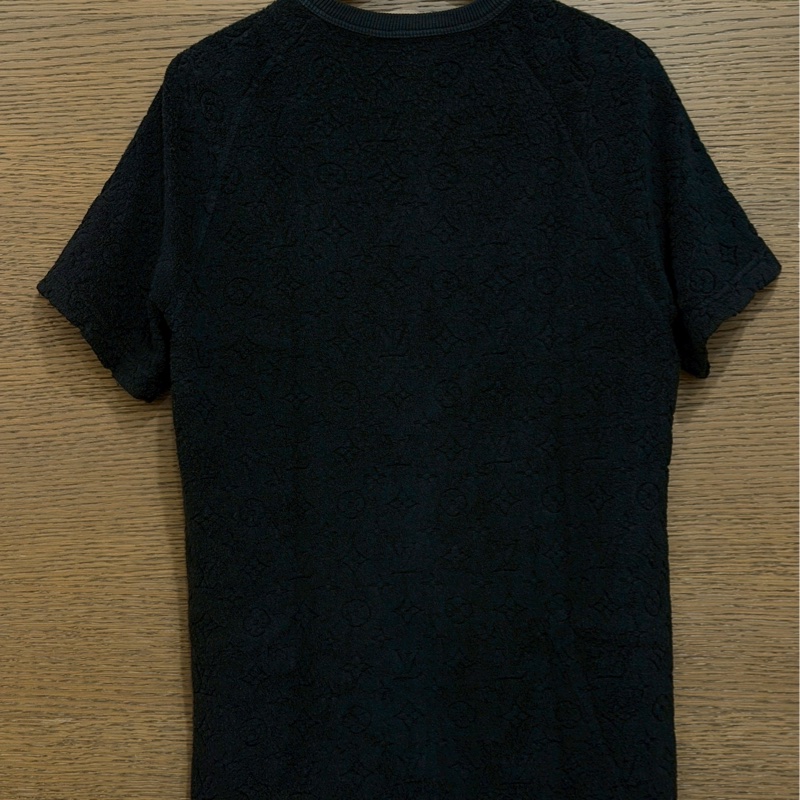 LV黑色毛巾短袖-1
