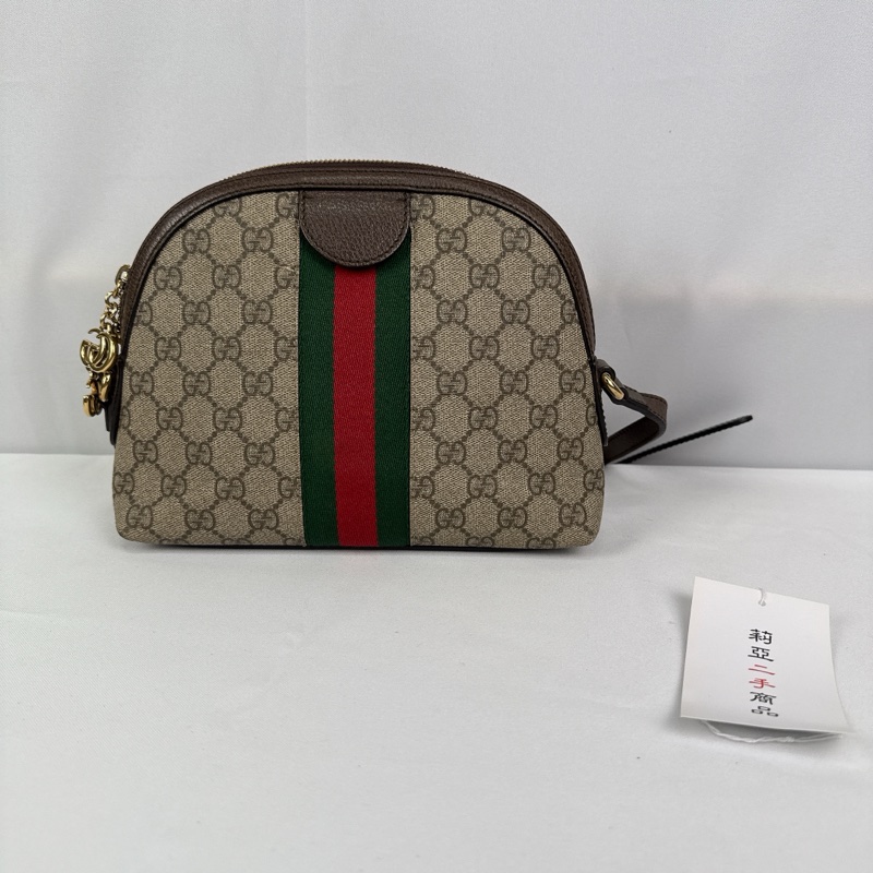 莉亞精品♡ Gucci 499621 老花貝殼包 二手-3