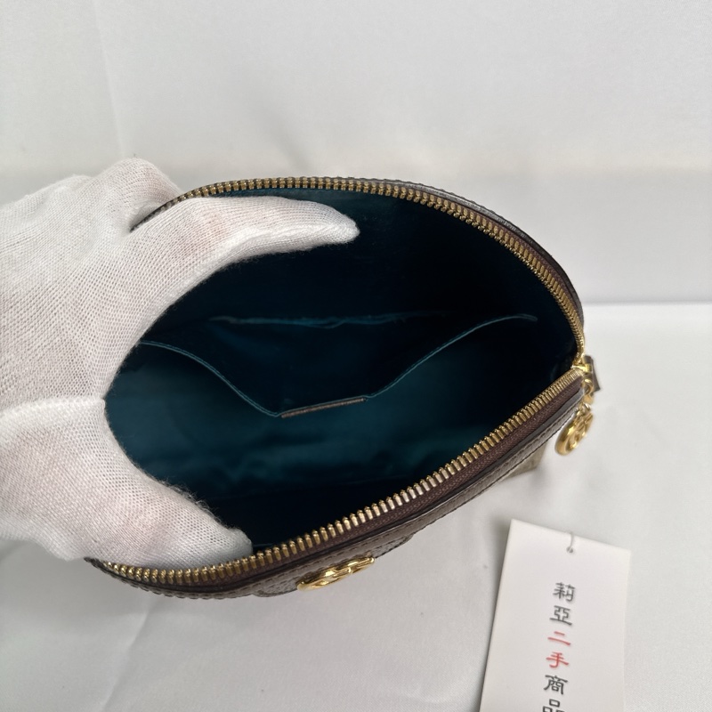 莉亞精品♡ Gucci 499621 老花貝殼包 二手-11