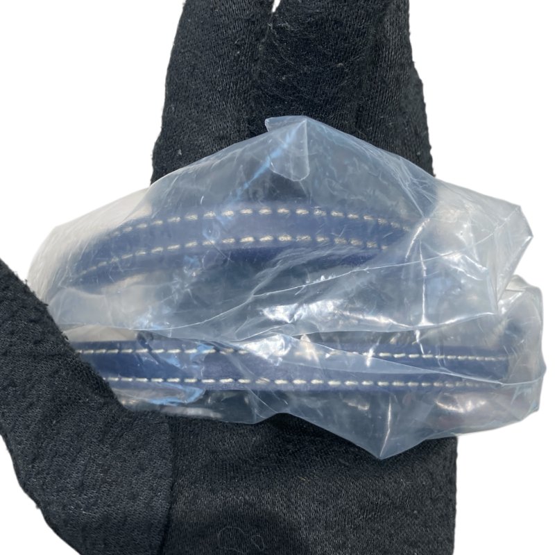 GOYARD 高雅德 SAINT LOUIS MINI 迷你托特包 GOYARDINE帆布 深藍色 銀釦-12