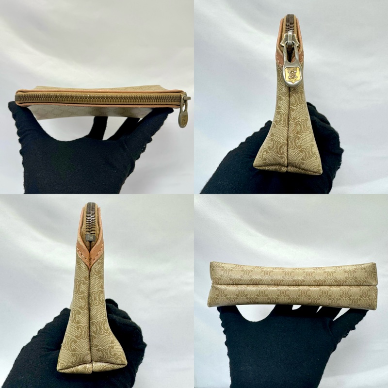 CELINE 賽琳 馬車老花手拿包-2