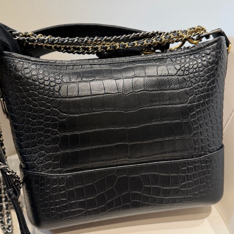 CHANEL 流浪包 logo背帶！🖤只有這款有！-5