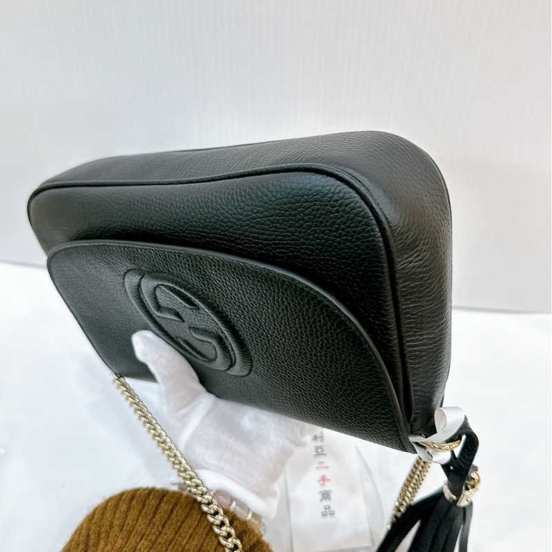 莉亞精品♡Gucci 536224 SoHo 流蘇包 二手-10