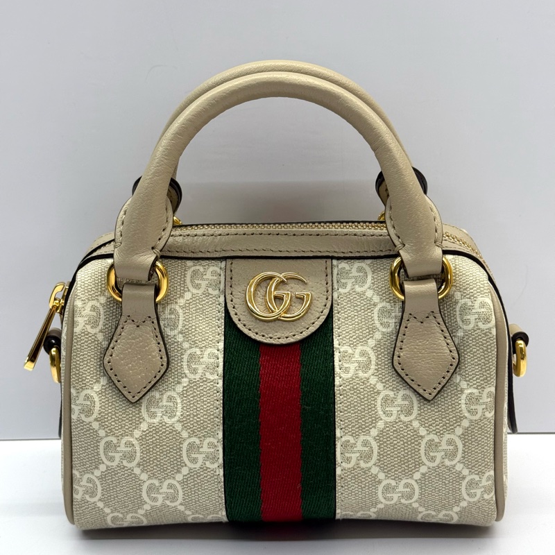 GUCCI 古馳 經典Ophidia Mini 波士頓手提斜背2way包 781490-0