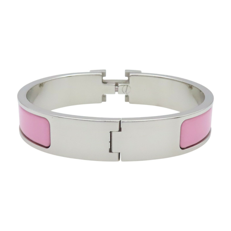 黑色琺瑯 金色鍍金 Clic H 手環【HERMES 愛馬仕】-1