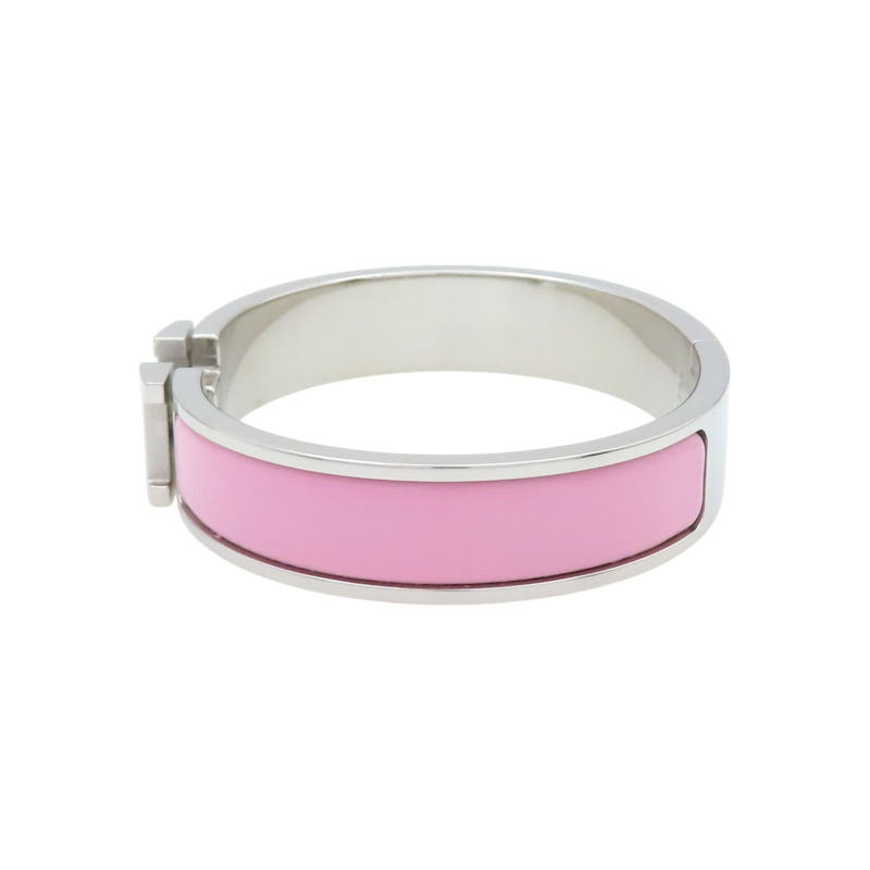 黑色琺瑯 金色鍍金 Clic H 手環【HERMES 愛馬仕】-2