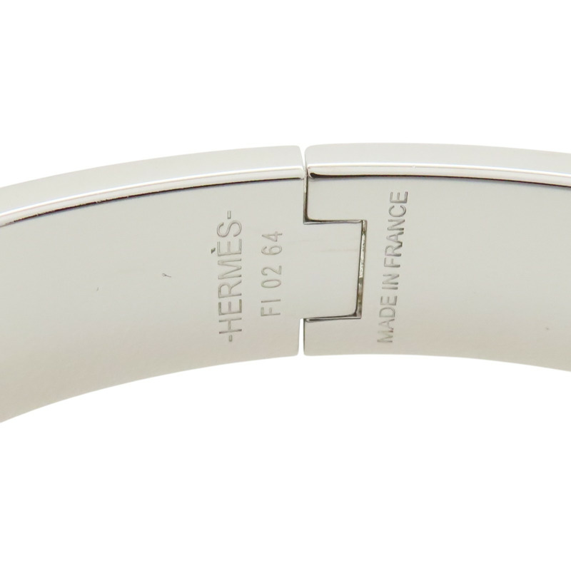 黑色琺瑯 金色鍍金 Clic H 手環【HERMES 愛馬仕】-6