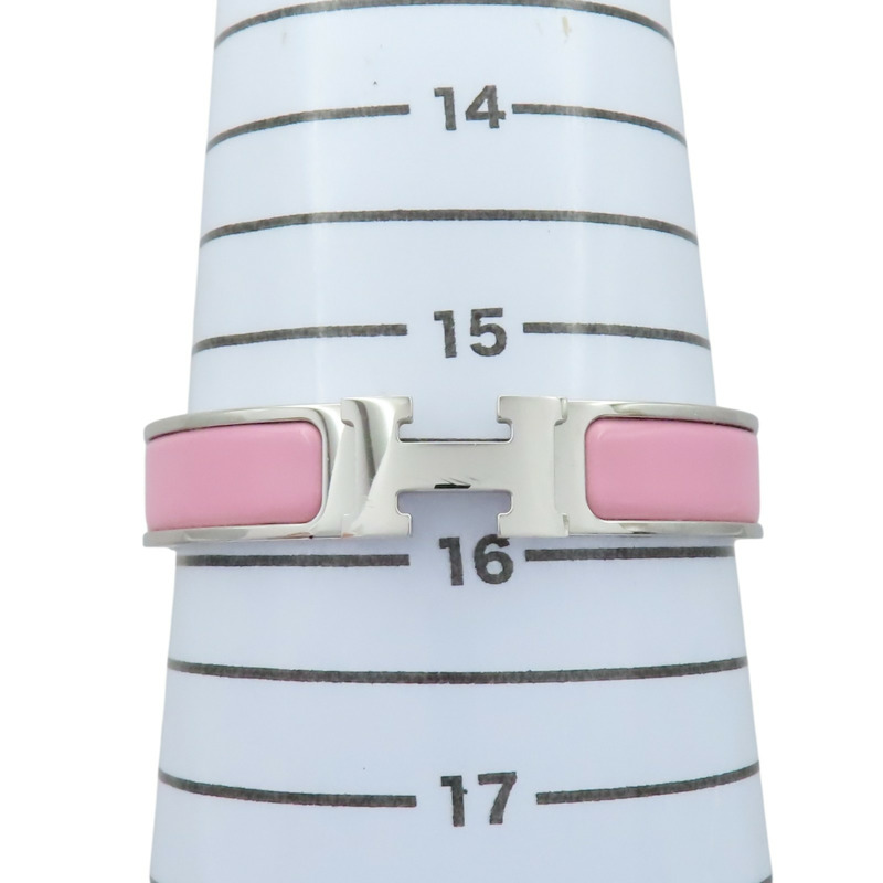 黑色琺瑯 金色鍍金 Clic H 手環【HERMES 愛馬仕】-7