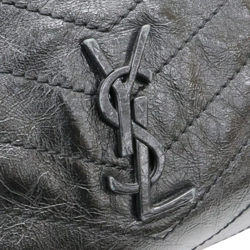 黑色 牛皮 NIKI Shopping 肩背包【SAINT LAURENT YSL 聖羅蘭】 577998-17