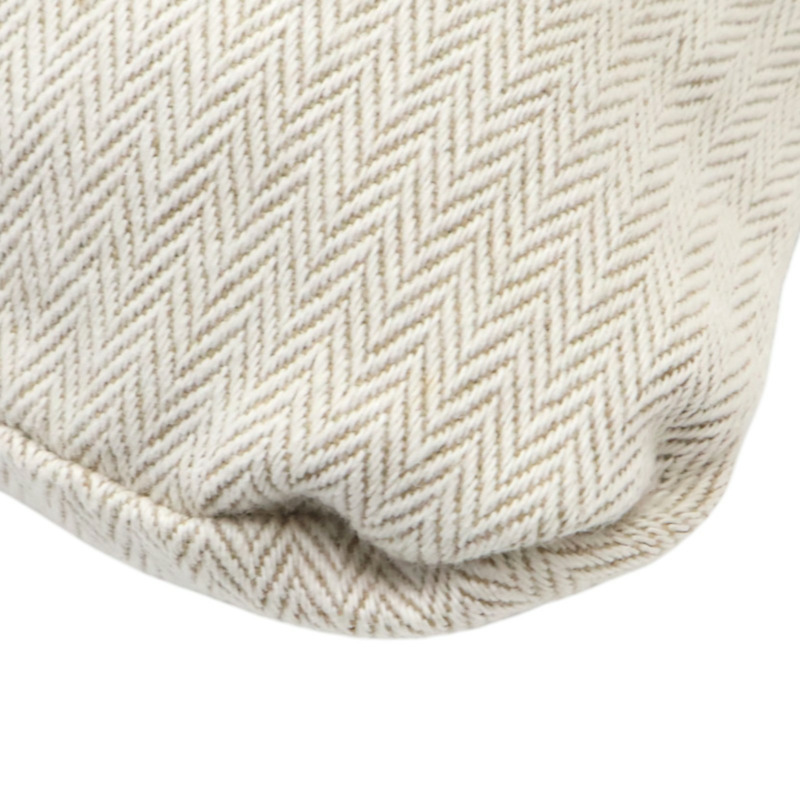 米色 帆布 Aline Groom 肩背包 W刻【HERMES 愛馬仕】 H068487CK-8