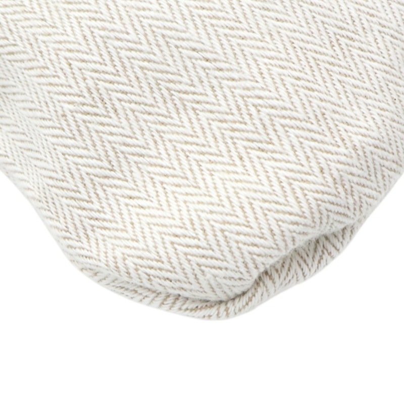 米色 帆布 Aline Groom 肩背包 W刻【HERMES 愛馬仕】 H068487CK-9