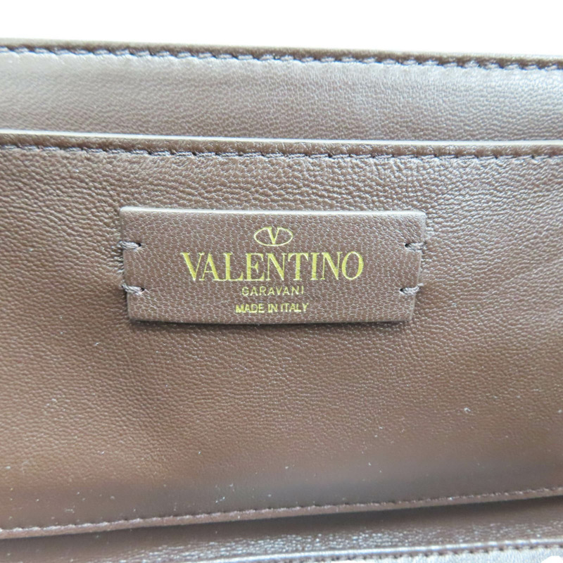 棕色 印花帆布 山羊皮 Le Grand Deuxieme 兩用包【Valentino 范倫鐵諾】 2W2B0L25JSQ-7