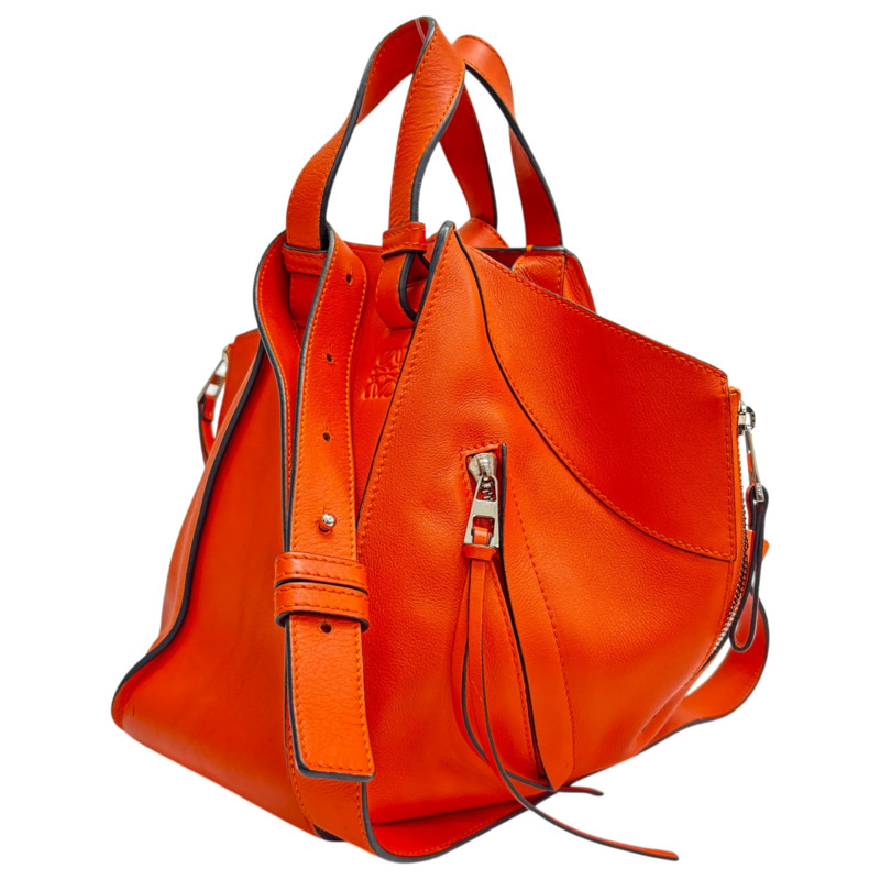橘色 牛皮 Hammock 肩背包【LOEWE 羅威】 387.30.S35-1