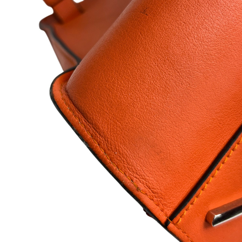 橘色 牛皮 Hammock 肩背包【LOEWE 羅威】 387.30.S35-11