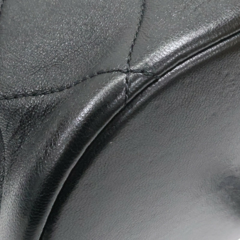 黑色 菱格紋 牛皮 Duma 後背包【CHANEL 香奈兒】 AS4866-9