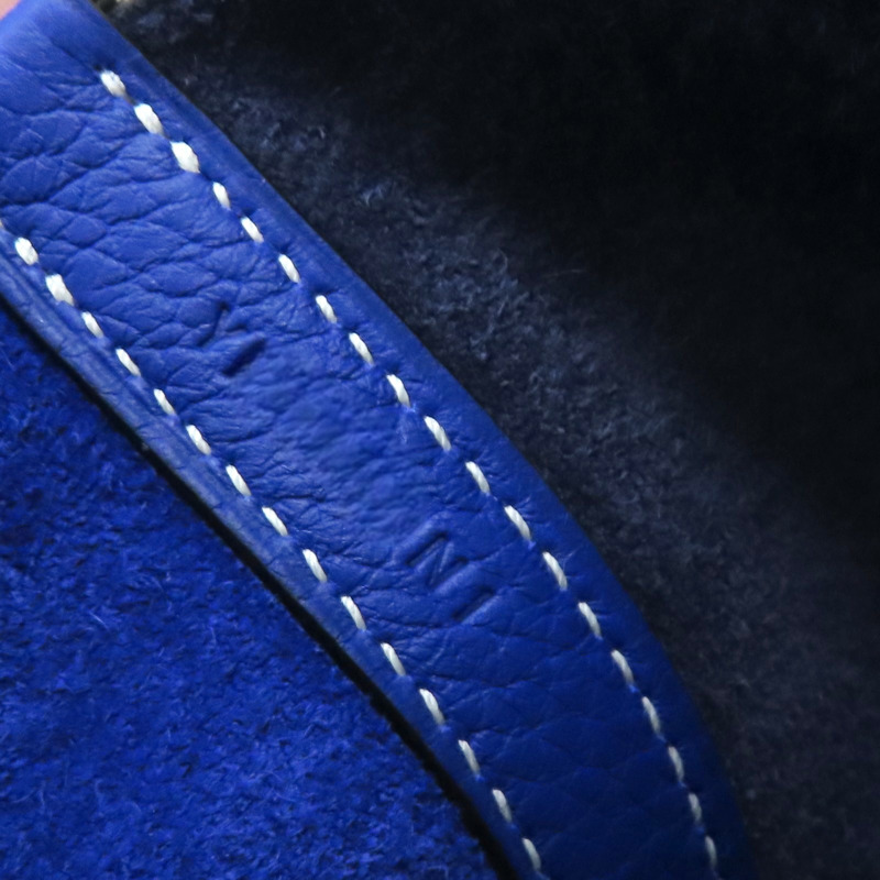 電光藍/水墨藍 TC牛皮 Picotin Lock 18 手提包 Y刻 銀扣【HERMES 愛馬仕】 H056289CK-6