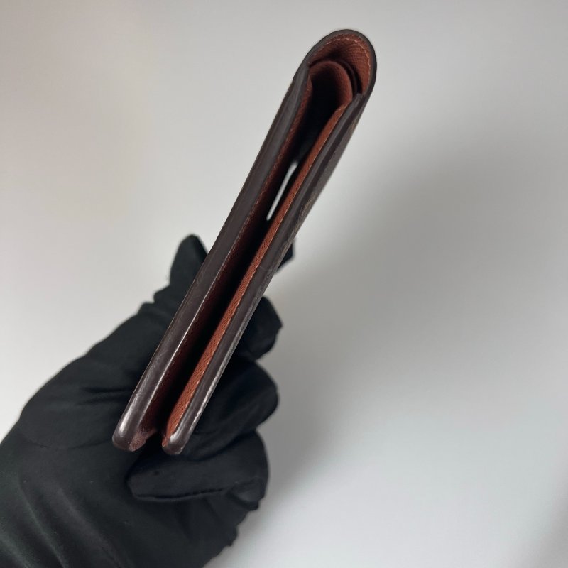 LV M60895/晶片款 老花Multiple 對開短夾-2