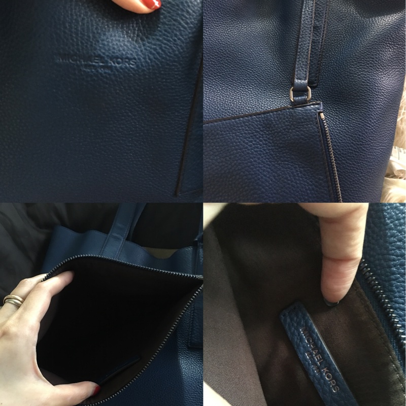 MK Michael Kors 全真皮手提肩背包（大+小）-3