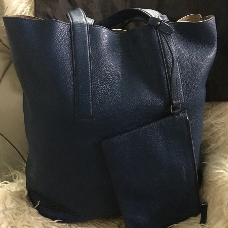 MK Michael Kors 全真皮手提肩背包（大+小）-8