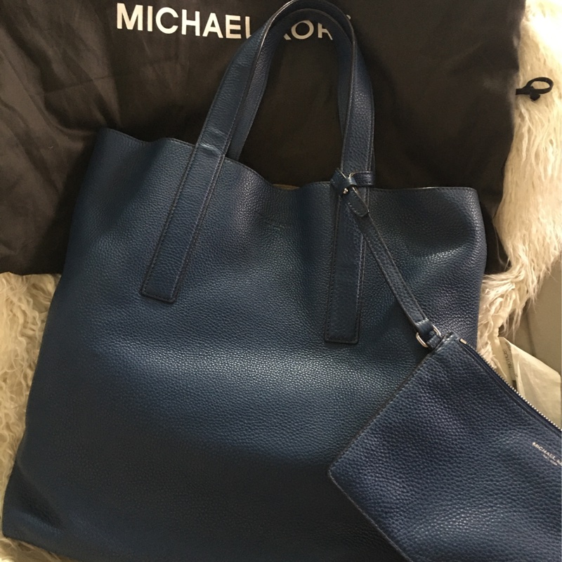 MK Michael Kors 全真皮手提肩背包（大+小）-21