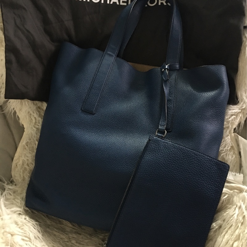 MK Michael Kors 全真皮手提肩背包（大+小）-30