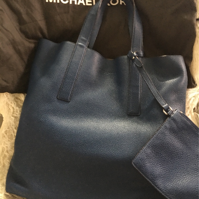 MK Michael Kors 全真皮手提肩背包（大+小）-31