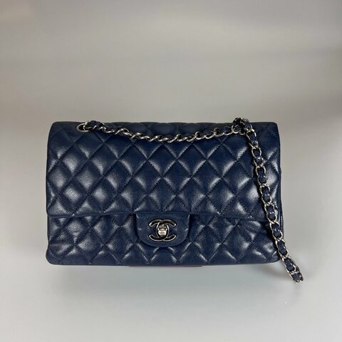 CHANEL CF25荔枝深藍 A01112/24開