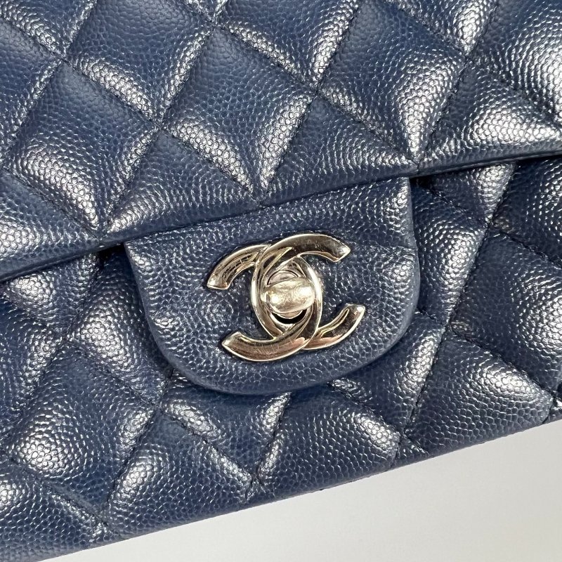 CHANEL CF25荔枝深藍 A01112/24開-7