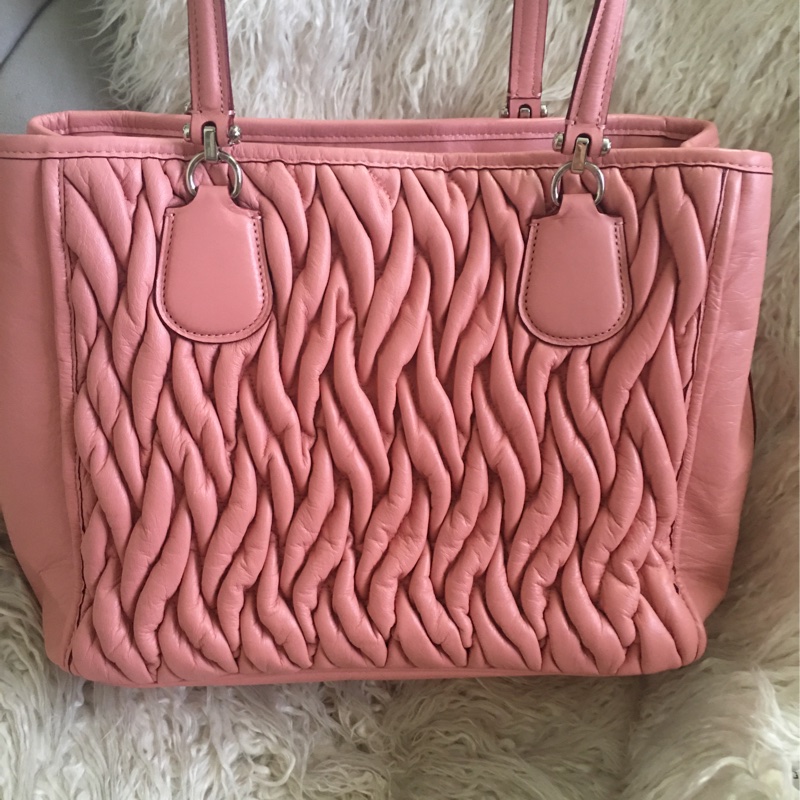 全新 未使用coach 櫻花🌸粉手提肩背包（原價28200）-30