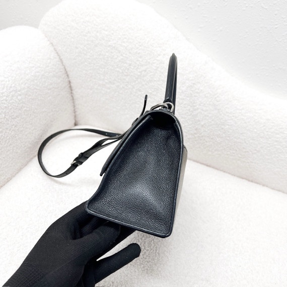 balenciaga 黑色小號沙漏包-3