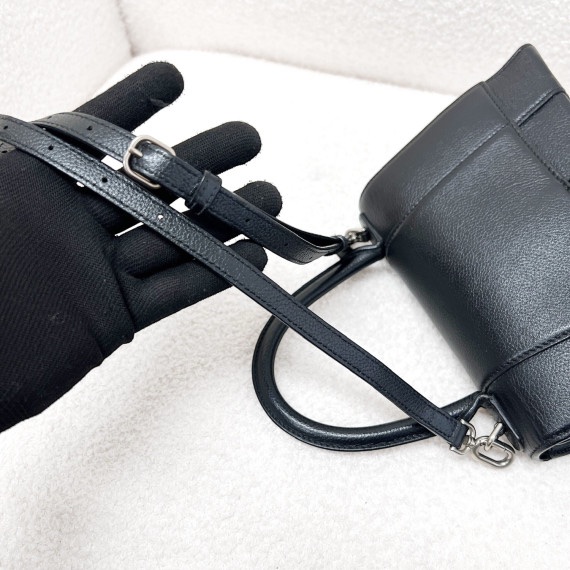 balenciaga 黑色小號沙漏包-7