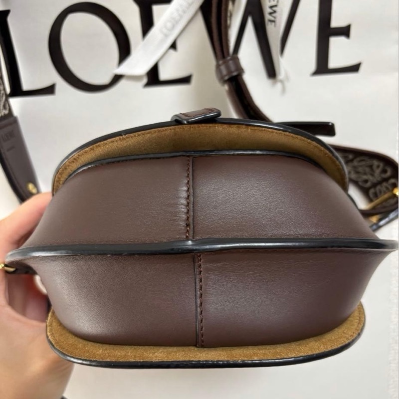 Loewe mini gate 可可棕 深咖色-4