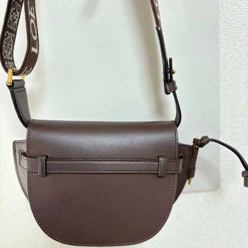 Loewe mini gate 可可棕 深咖色-6