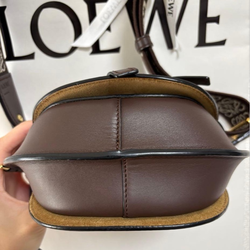 Loewe mini gate 可可棕 深咖色-7
