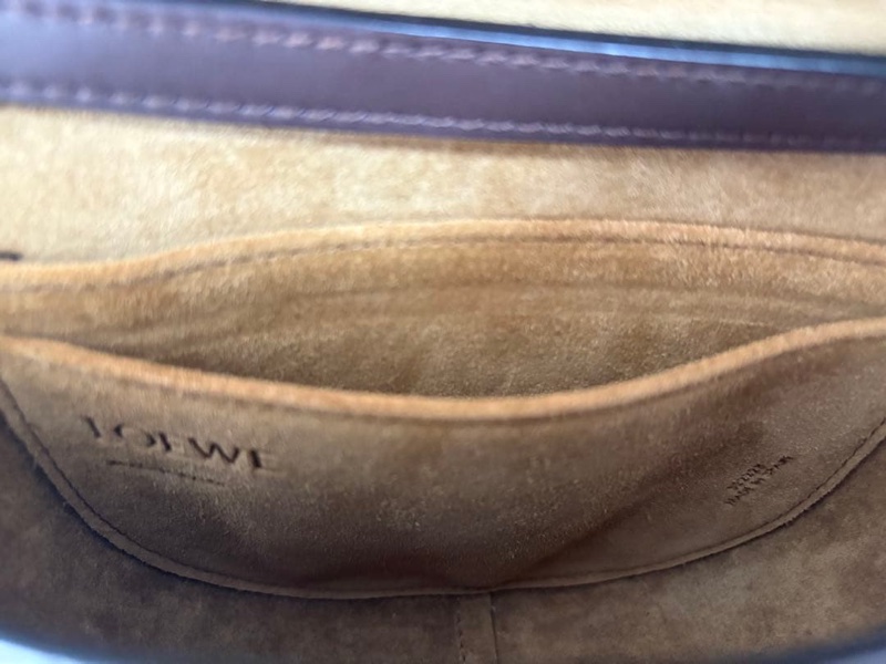 Loewe mini gate 可可棕 深咖色-8