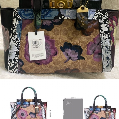 全新 未使用coach troupe手提肩背包