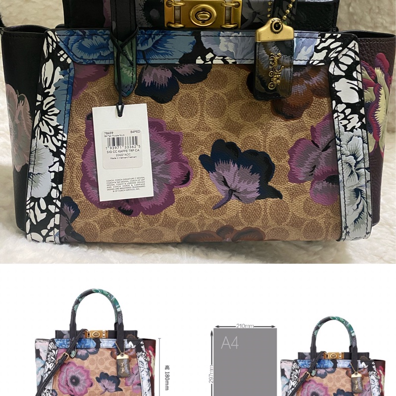 全新 未使用coach troupe手提肩背包-0