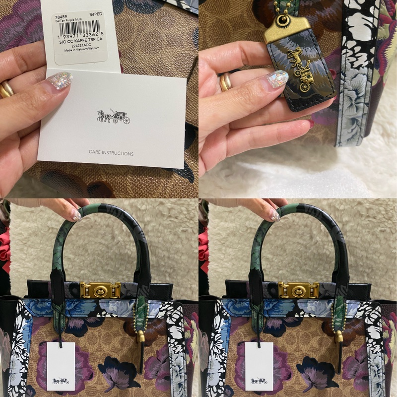 全新 未使用coach troupe手提肩背包-3