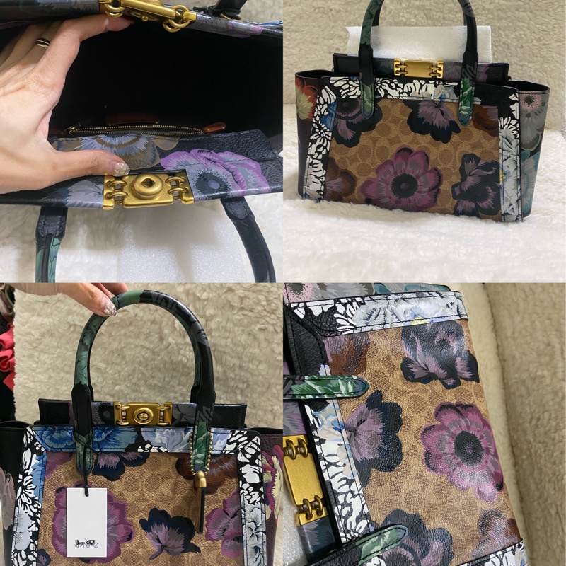 全新 未使用coach troupe手提肩背包-5