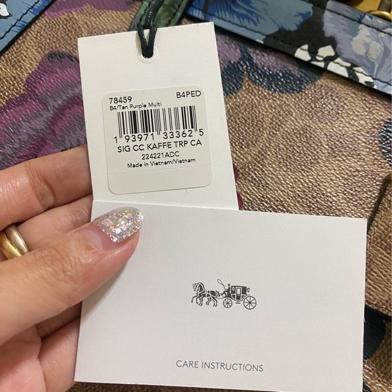 全新 未使用coach troupe手提肩背包-9