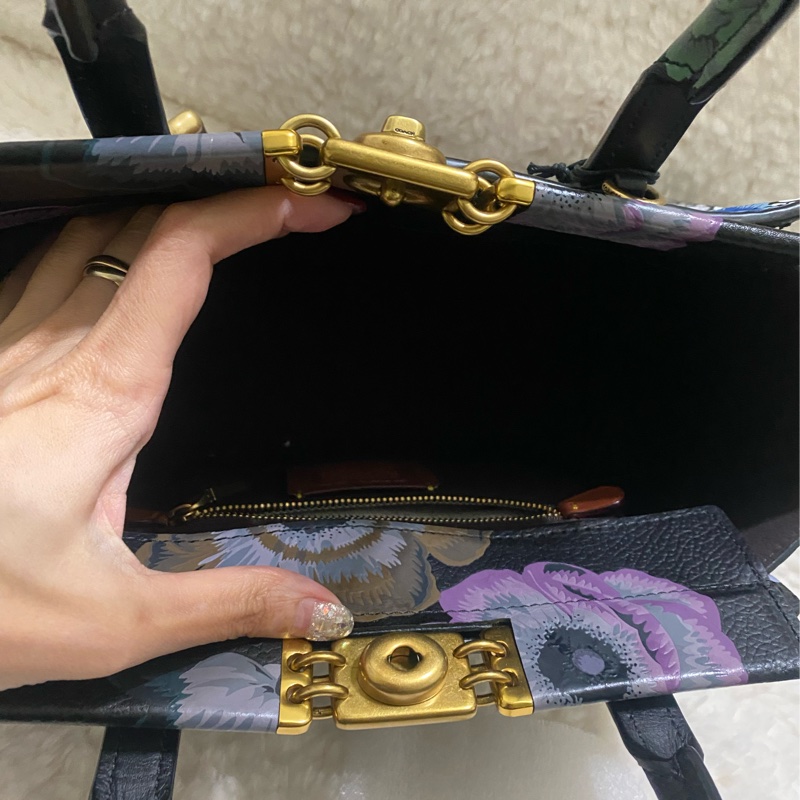 全新 未使用coach troupe手提肩背包-14